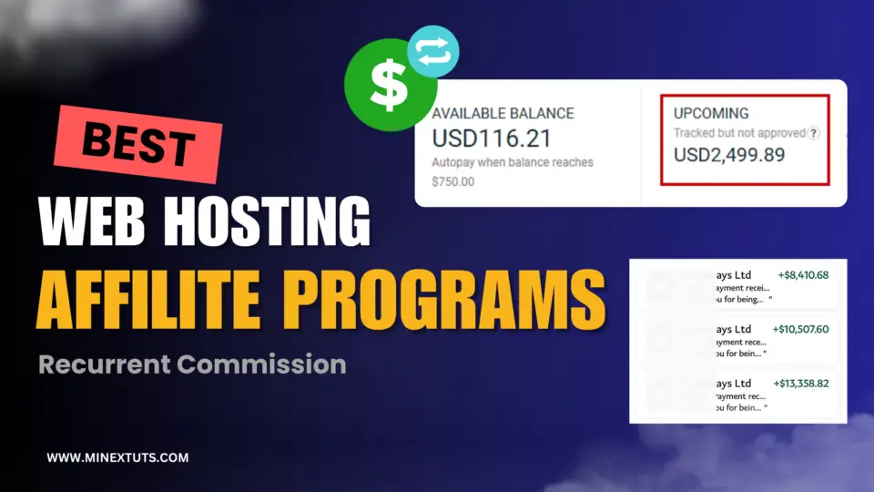 Top 10 Recurring Affiliate Programs -Web Hosting: Earn Passive Income